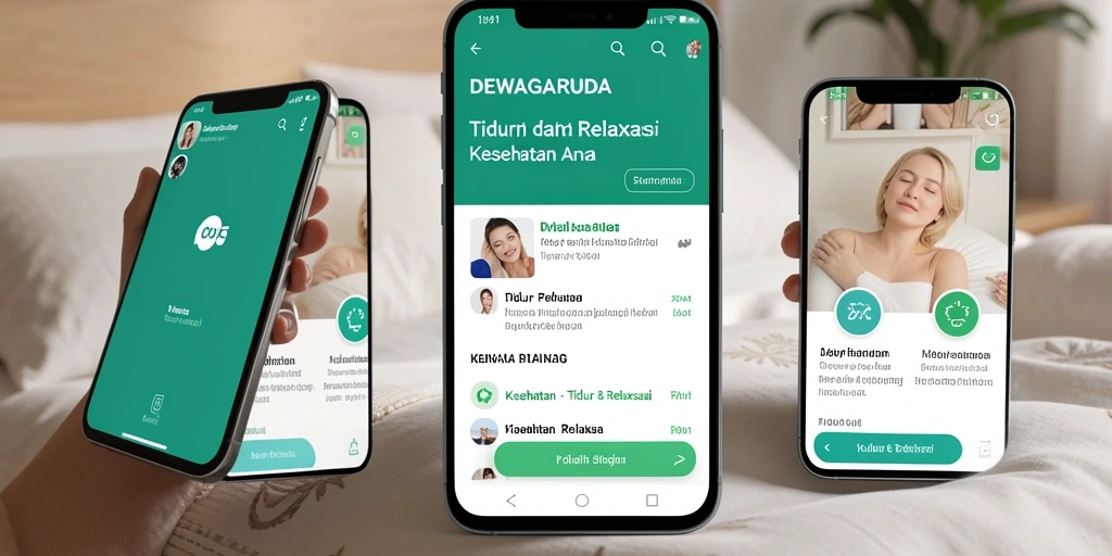Tampilan antarmuka DEWAGARUDA yang memudahkan pengguna.