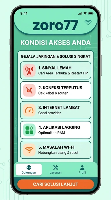 Tampilan link alternatif zoro77